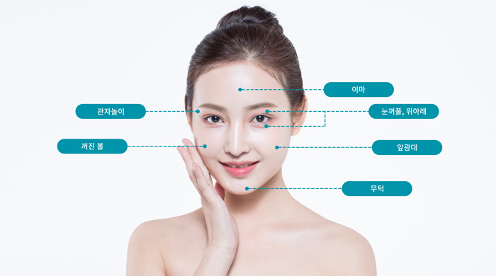 줄기세포성형 수술 부위